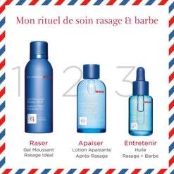 ClarinsMen Huile Rasage + Barbe 11 ClarinsMen Huile Rasage + Barbe -Guerlain Soldes Magasin clarinsmen huile rasage barbe 4
