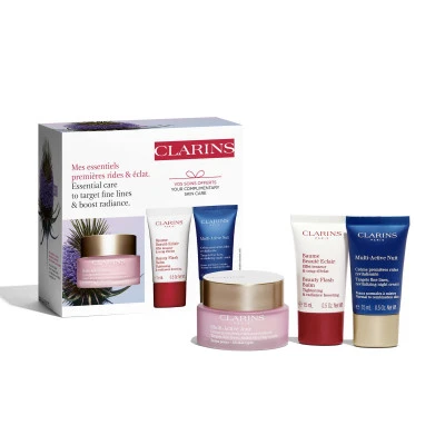 Clarins Coffret Mes Essentiels Premières Rides & éclat Coffret Pour Femme 3 Clarins Coffret Mes Essentiels Premières Rides & éclat Coffret Pour Femme