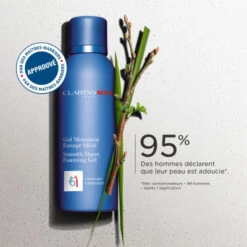 Gel Moussant Rasage Idéal ClarinsMen Mousse à Raser 9 Gel Moussant Rasage Idéal ClarinsMen Mousse à Raser -Guerlain Soldes Magasin gel moussant rasage ideal clarinsmen 3