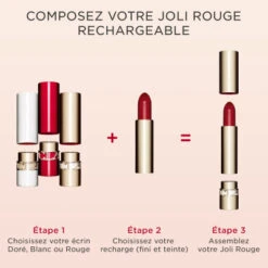 Clarins Joli Rouge Recharge Rouge à Lèvres -Guerlain Soldes Magasin joli rouge 5