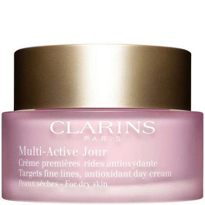 Clarins Multi-Active Jour Peaux Sèches Crème De Soin 3 Clarins Multi-Active Jour Peaux Sèches Crème De Soin