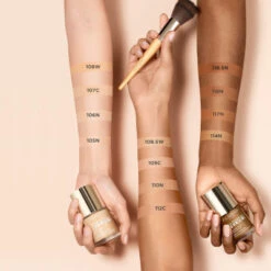 Clarins Skin Illusion Velvet Fond De Teint Mat Naturel & Hydratation -Guerlain Soldes Magasin sk illusion velvet 6